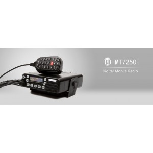 Базово-мобильная радиостанция BFDX BF-MT7250 DMR  400-470МГц/2кронштейна/микрофон/15/30 Вт
