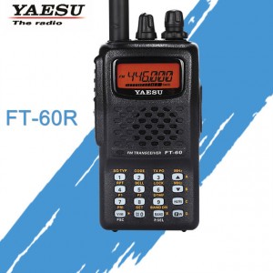 Портативная радиостанция YAESU FT-60R/PA-44C (108-520, 700-999,990МГц), 1400мАч, 5/2Вт