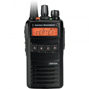Портативная цифро-аналоговая радиостанция VERTEX EVX-534-G6-5 (403-470 МГц), FNB-133Li (1380 мАч)