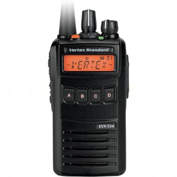 Портативная цифро-аналоговая радиостанция VERTEX EVX-534-G6-5 (403-470 МГц), FNB-133Li (1380 мАч)