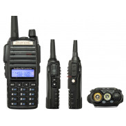 Портативная радиостанция BAOFENG UV-82 ( 136-174/400-520)  МГц/ 128 кан./ 5 Вт/2800 мАч/ЗУ