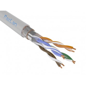 Кабель витая пара (LAN) для структурированных систем связи, Паритет, ParLan SF/UTP Cat5e 4х2х0 52 ZH нг(А)-HF