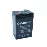 Аккумулятор Байкал-4.5-6 (4,5Ач,-6В) свинцово-кислотный, необслуживаемый герметичный